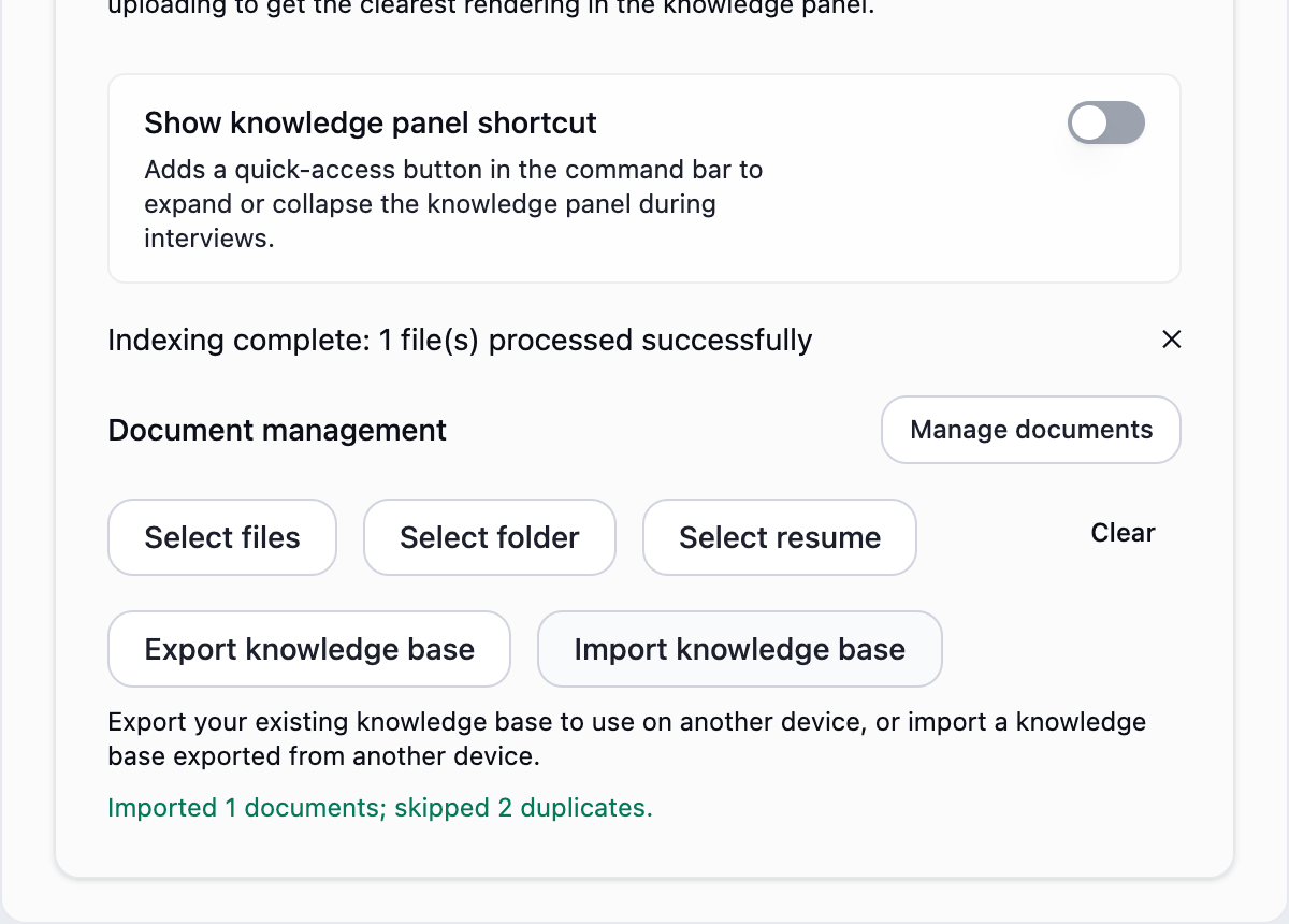 Check import counts and enable new materials as needed